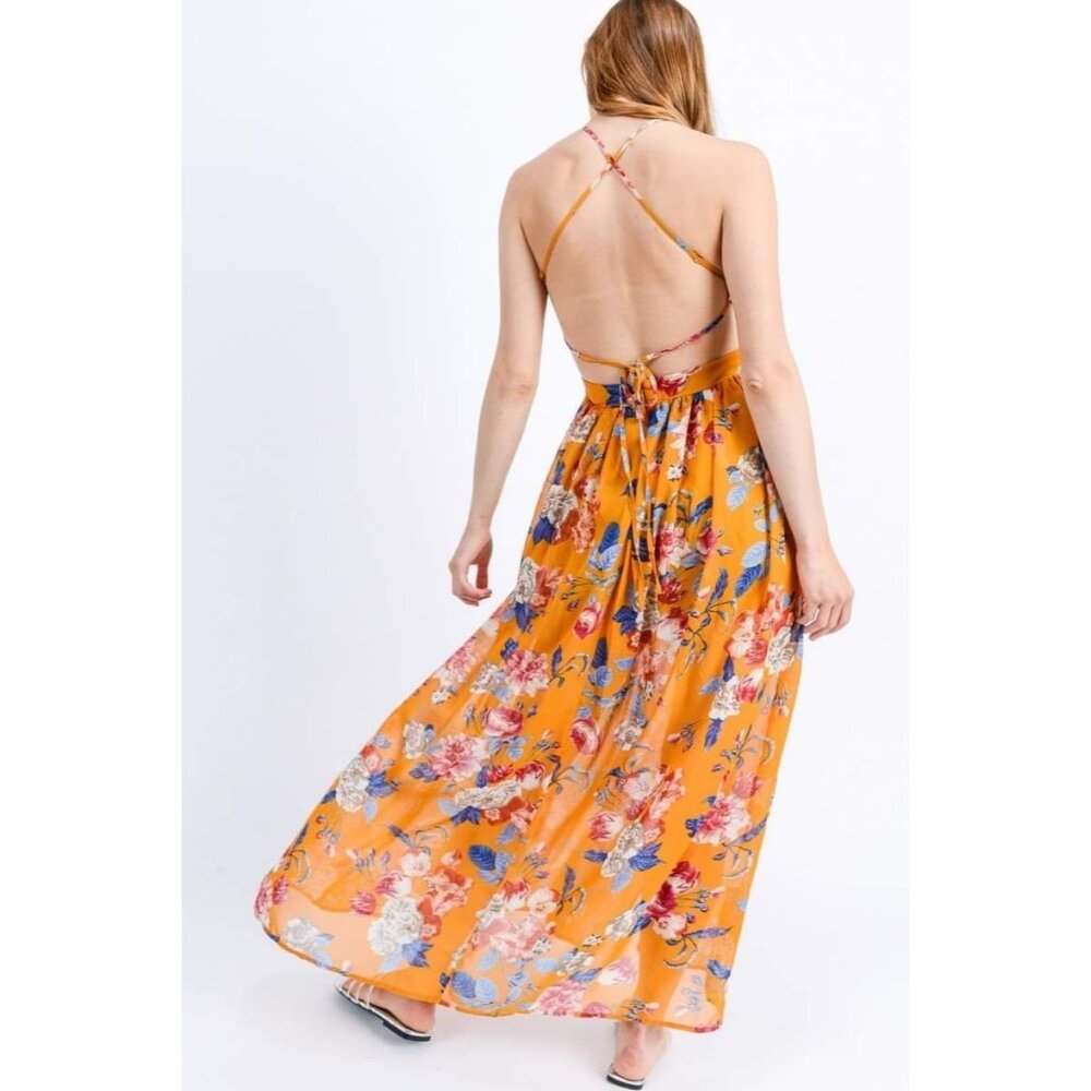 MAXI DRESS // FLORAL // LOVE TREE